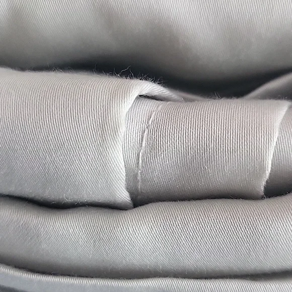 West Elm Tencel Duvet King/Cal King in Frost Grey - Picture 3 of 4